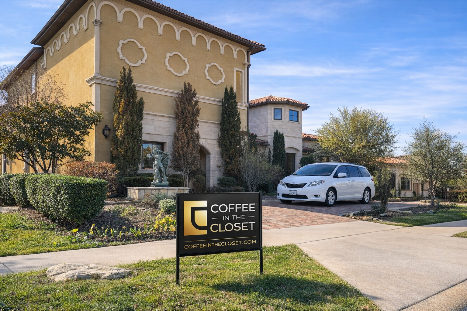 Custom closet design and installation for Highland Park, TX homes by Coffee in the Closet